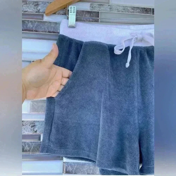 Electric and rose terrycloth color block 2 piece small - Picture 4 of 12